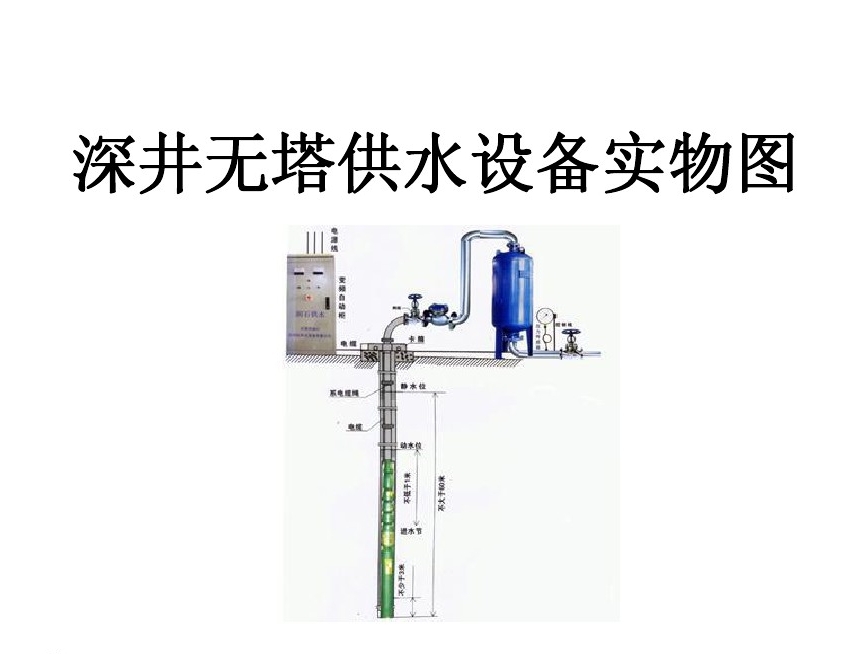 张家口下花园区井泵无塔式供水设备